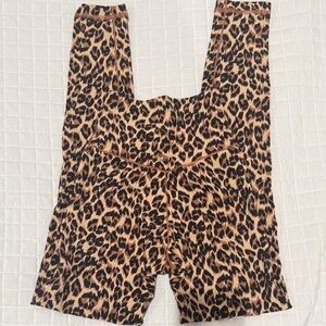Aerie cheetah crossover leggings xs